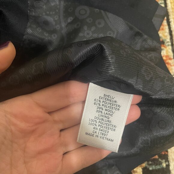 Black Banana Republic Suit Vest - Picture 4 of 4